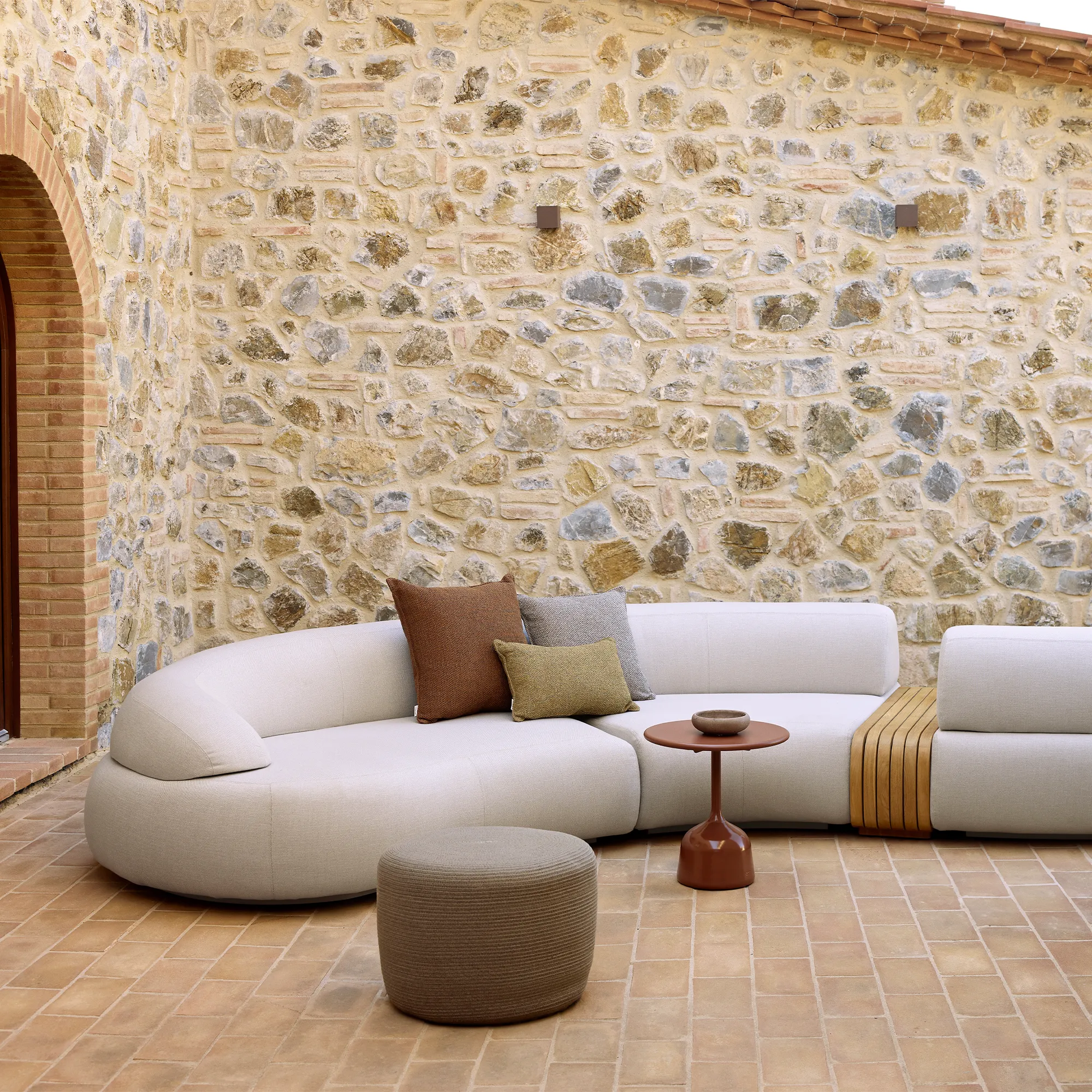 Mellow 4-seters utesofa - 4
