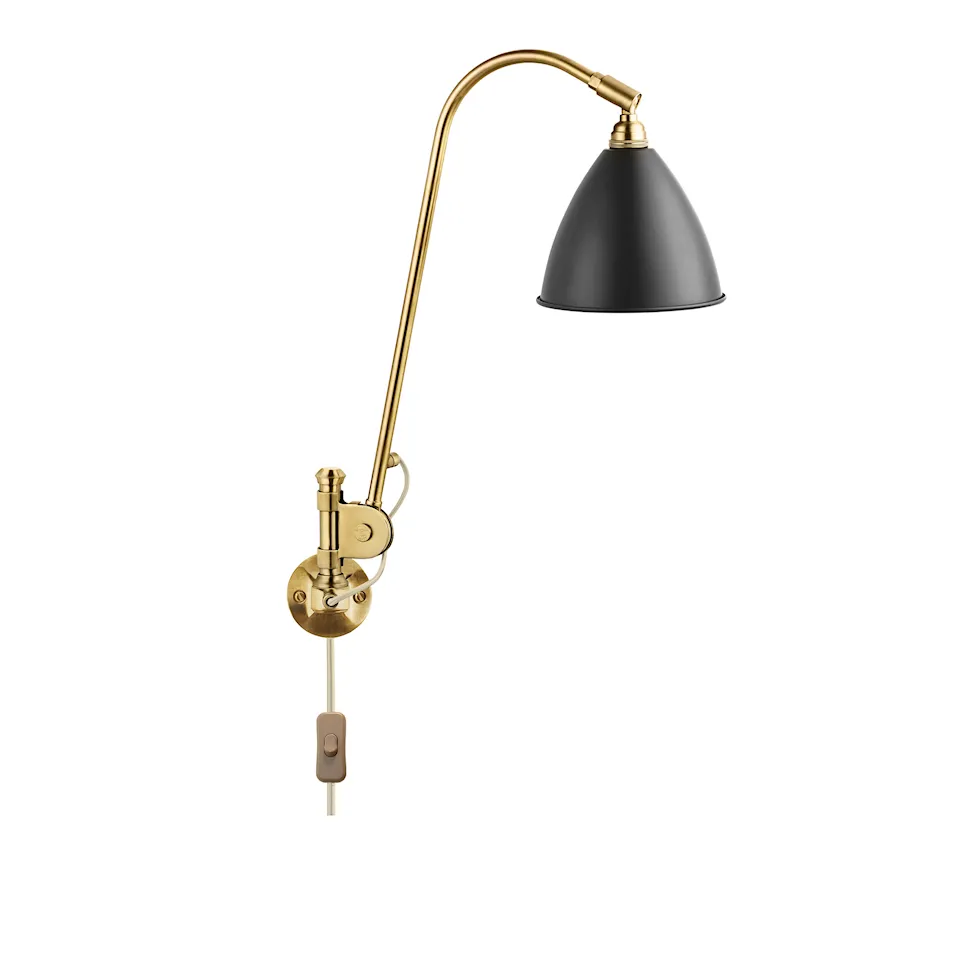 Bestlite BL6 vegglampe messing