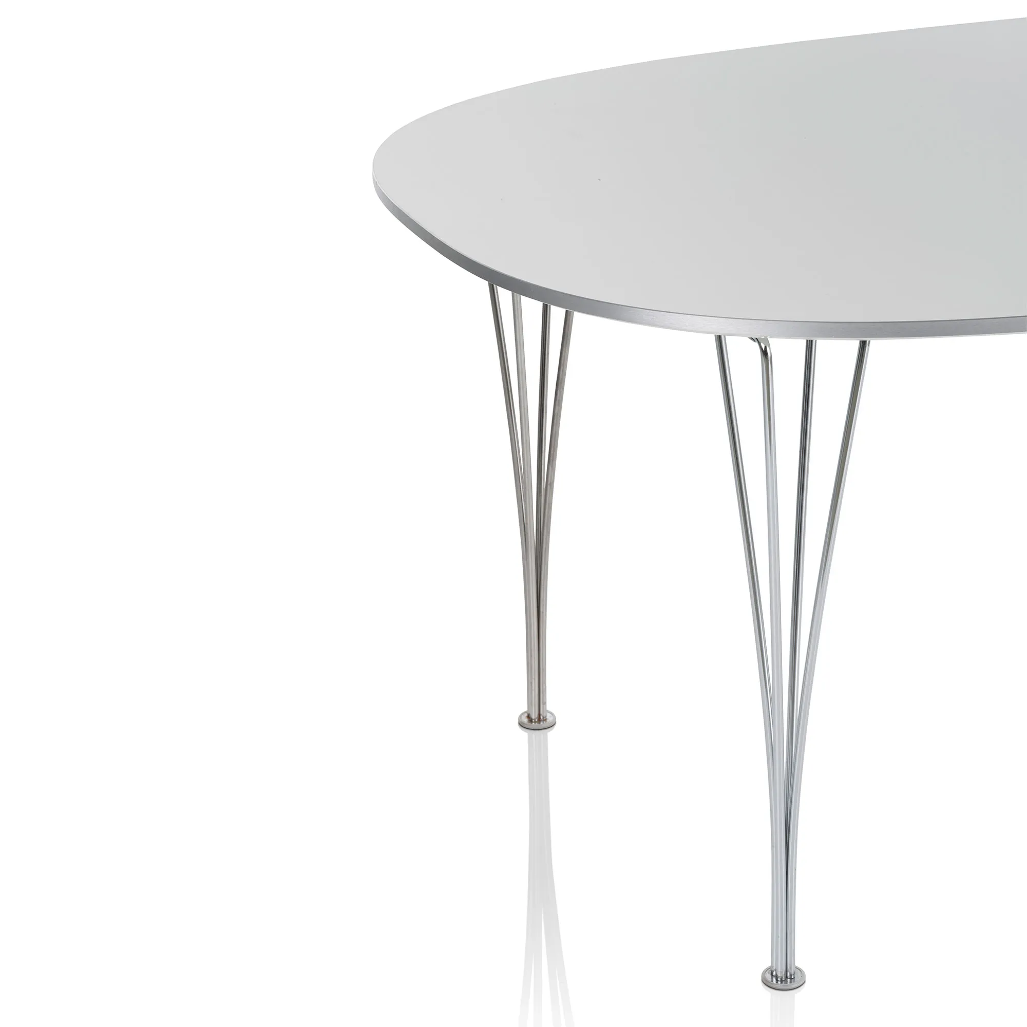 B620 Superellips spisebord & Sjuan 3107 spisestol svart ask 4 stk. - 6