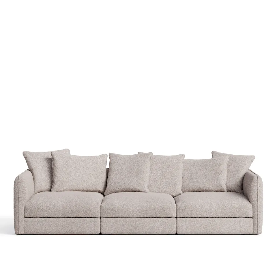 Pavarotti 3-Seater - Ascot Beige