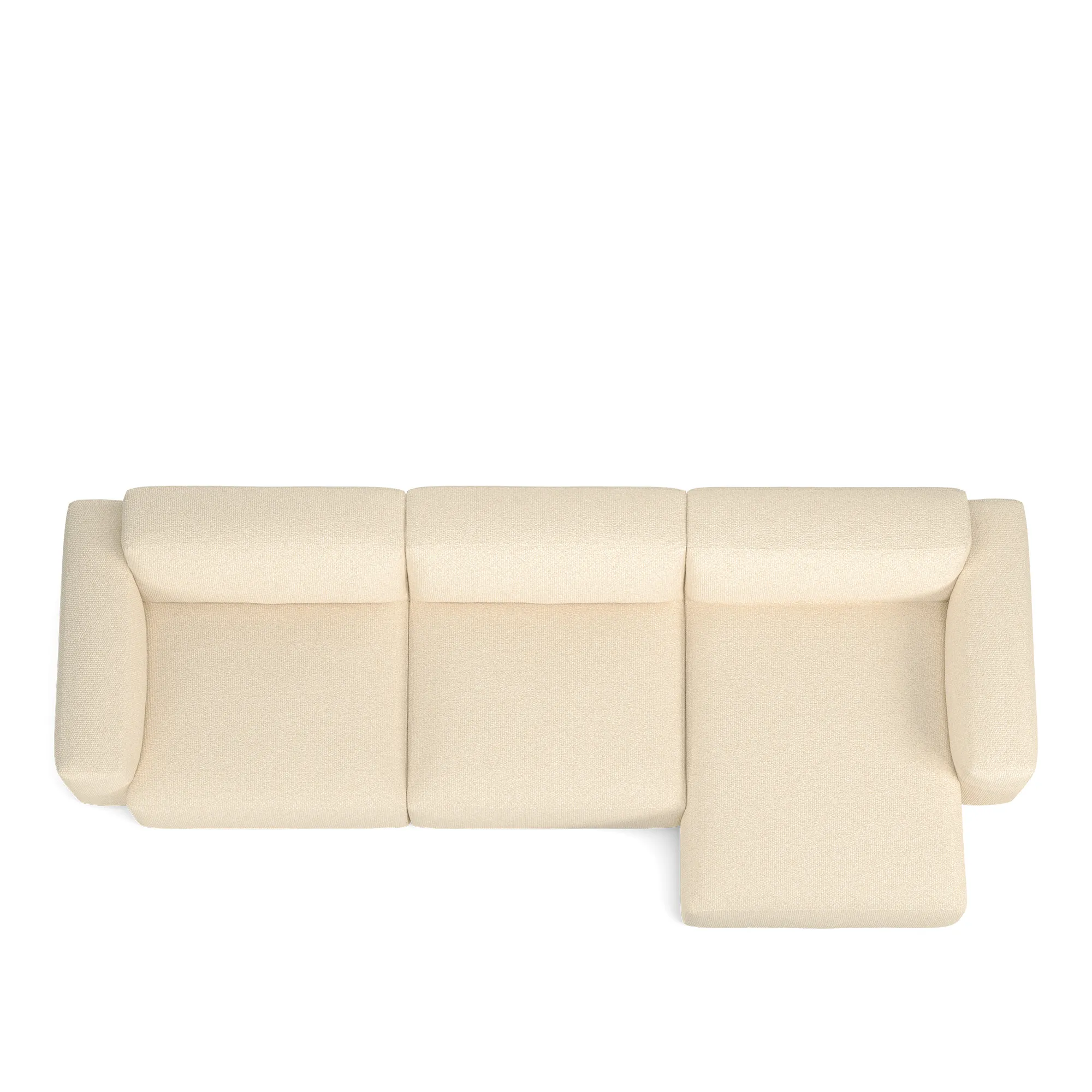 Brick 3-seters sofa sjeselong høyre - 8