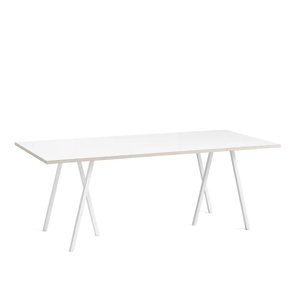 Loop Stand Table - White - 200 x 92,5 cm