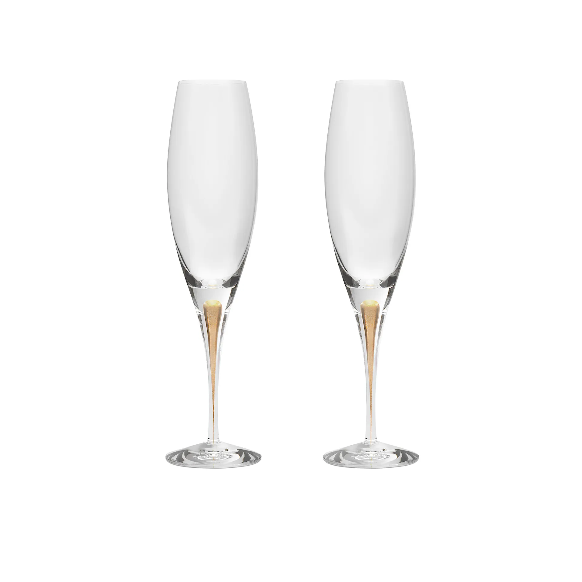 Intermezzo Gold 2-Pack Champagne 26 cl - Orrefors - NO GA