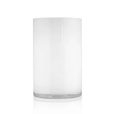 Hurricane White Candle Holder - 1