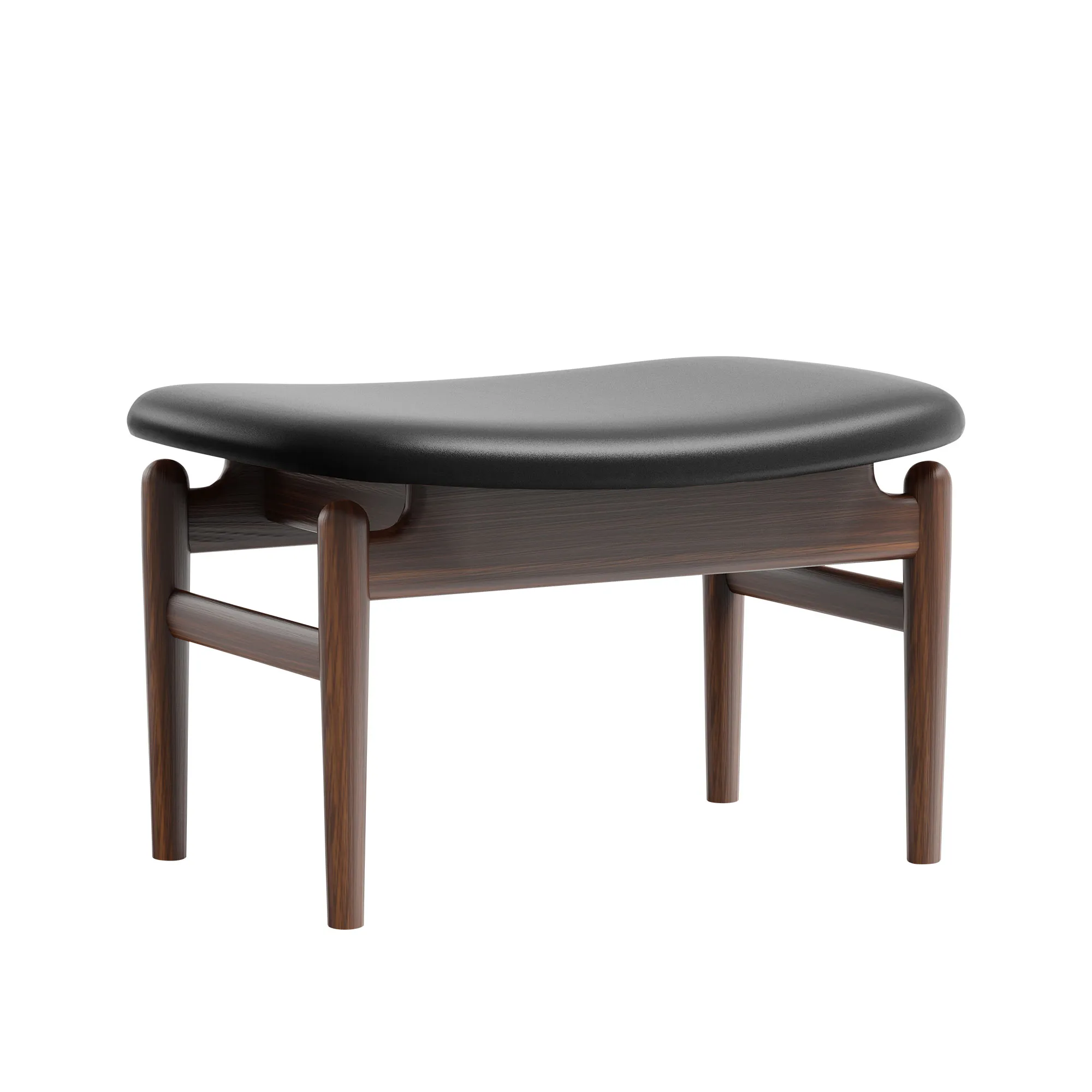 Chieftain fotskammel Walnut - 1