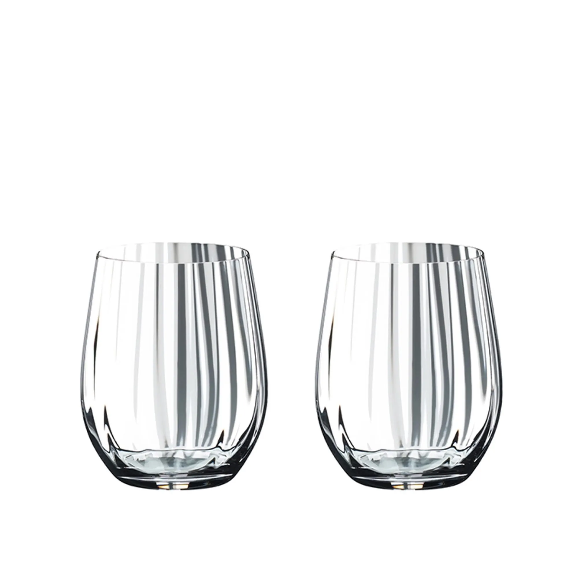 Bar Tumbler Whisky Optical O whiskyglass 2-pakning - 1