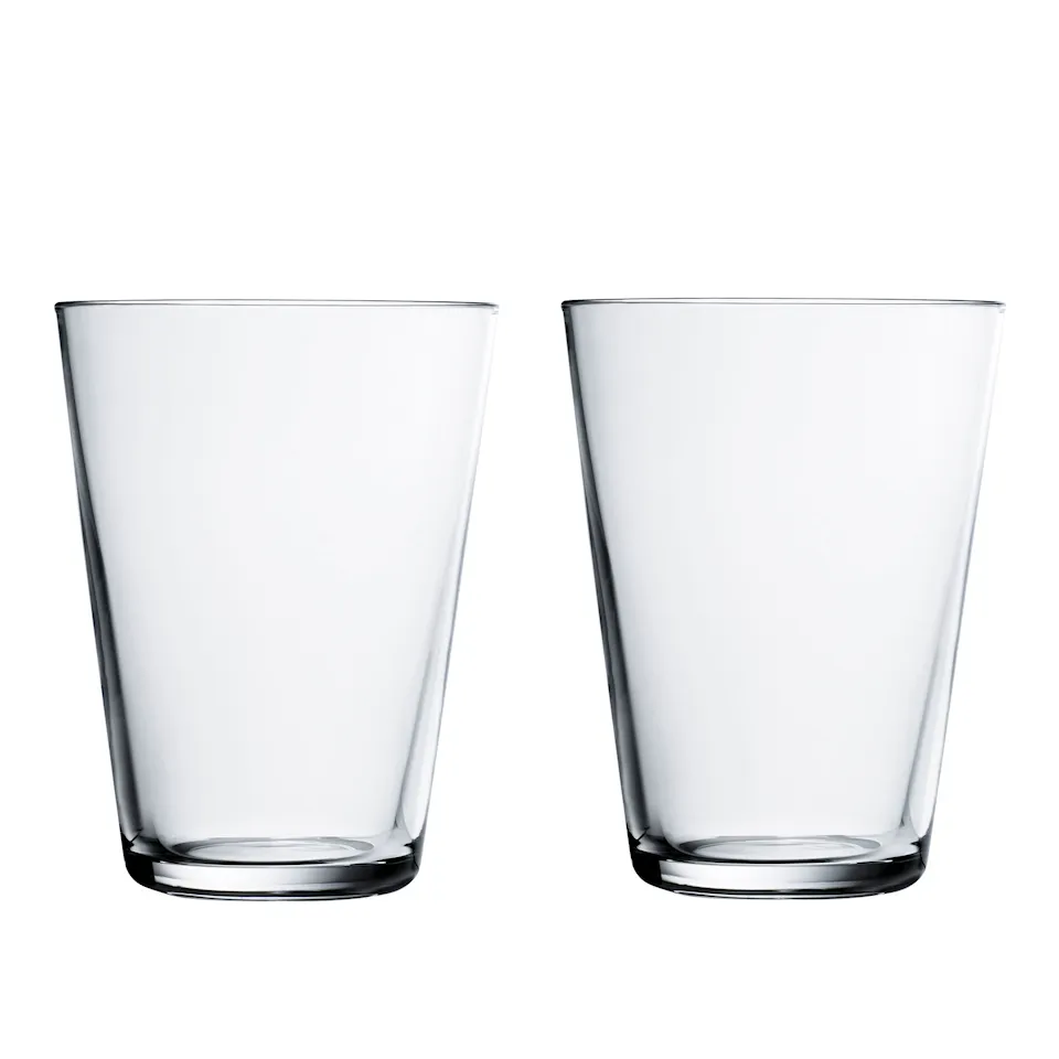 Kartio Glass 40 cl Klar 2 stk