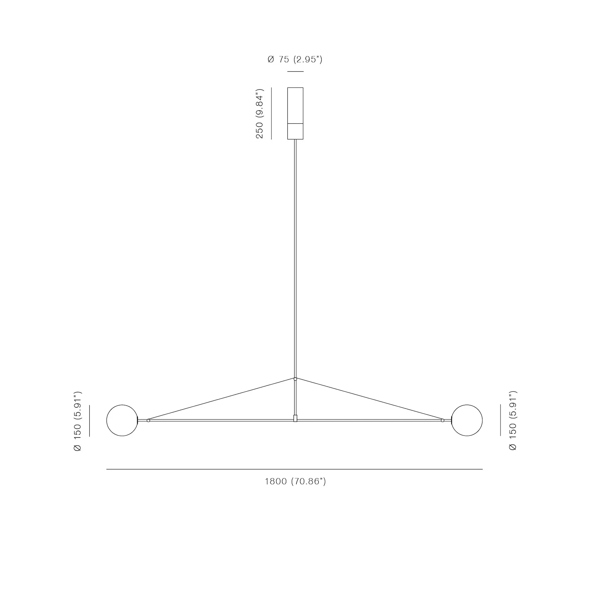 Mobile Chandelier 2 - Michael Anastassiades - Michael Anastassiades - NO GA