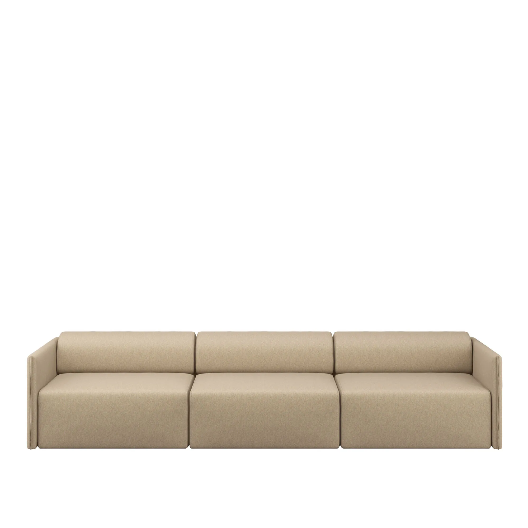 Palo Block 3-seater Sofa Low Back - 1