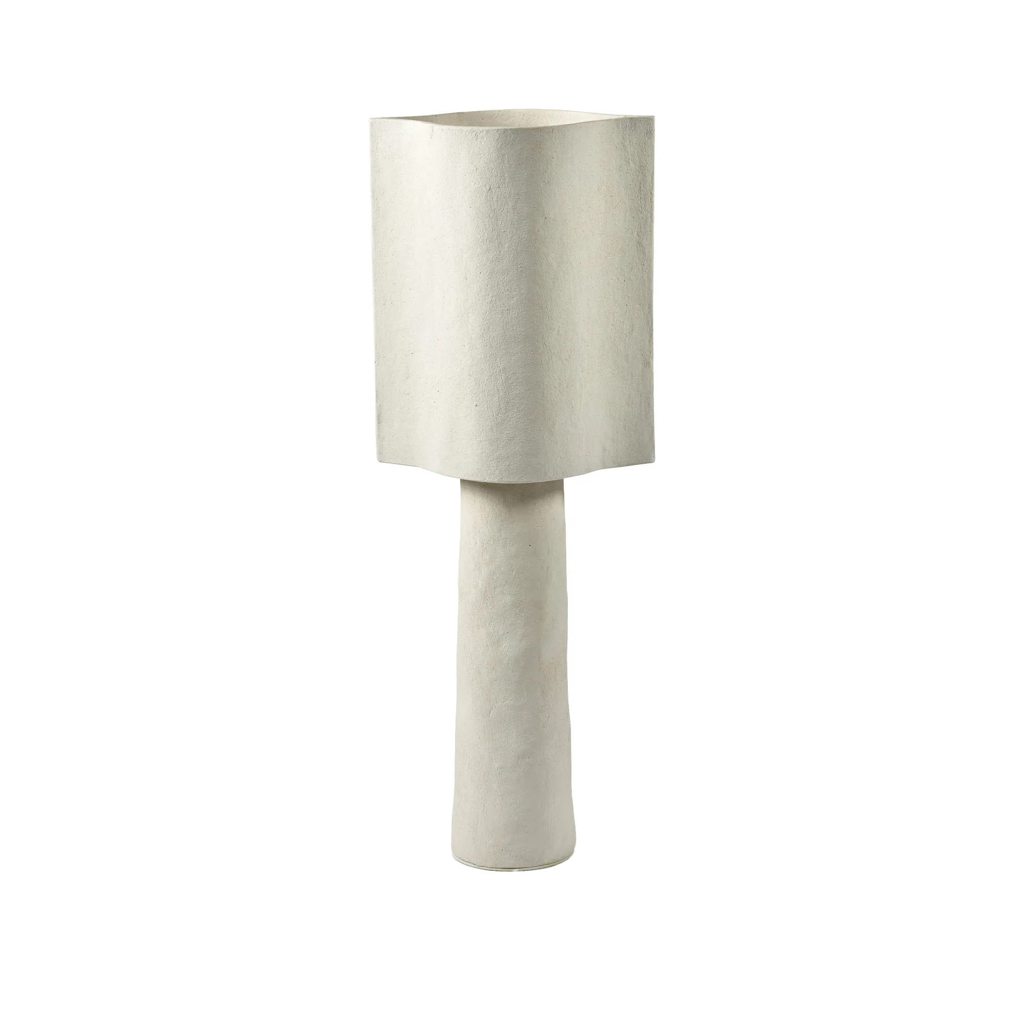 Gulvlampe 02 hvit jord