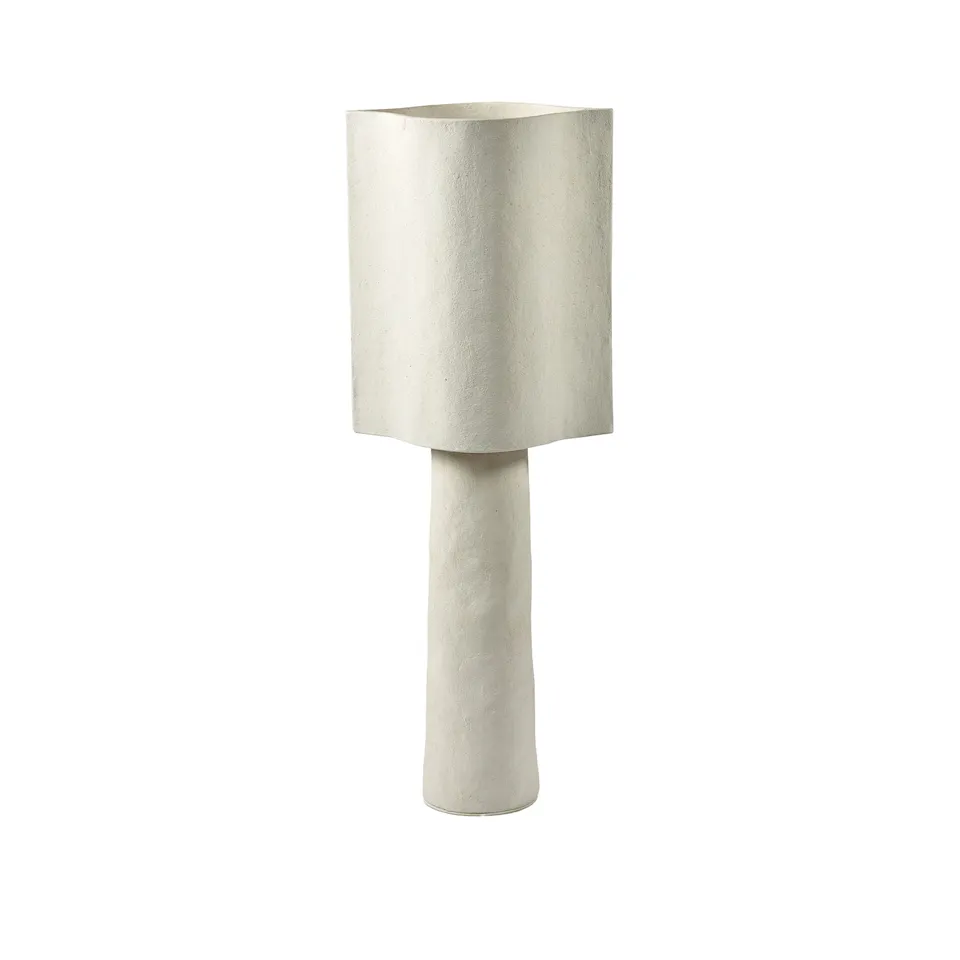Gulvlampe 02 hvit jord