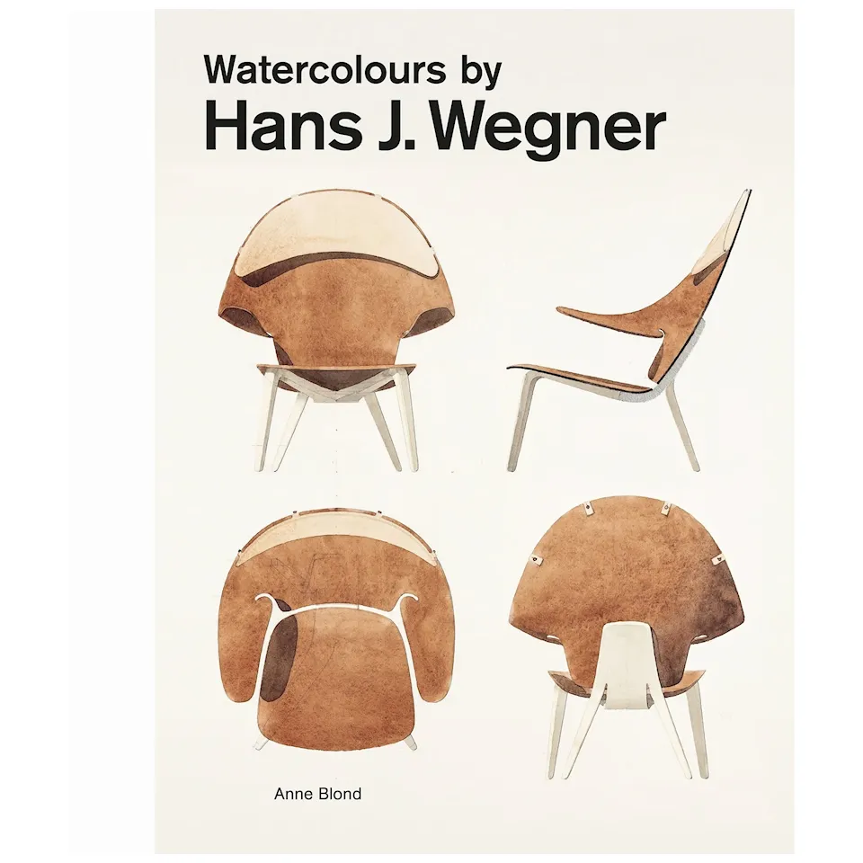 Watercolours by Hans J. Wegner kunstbok