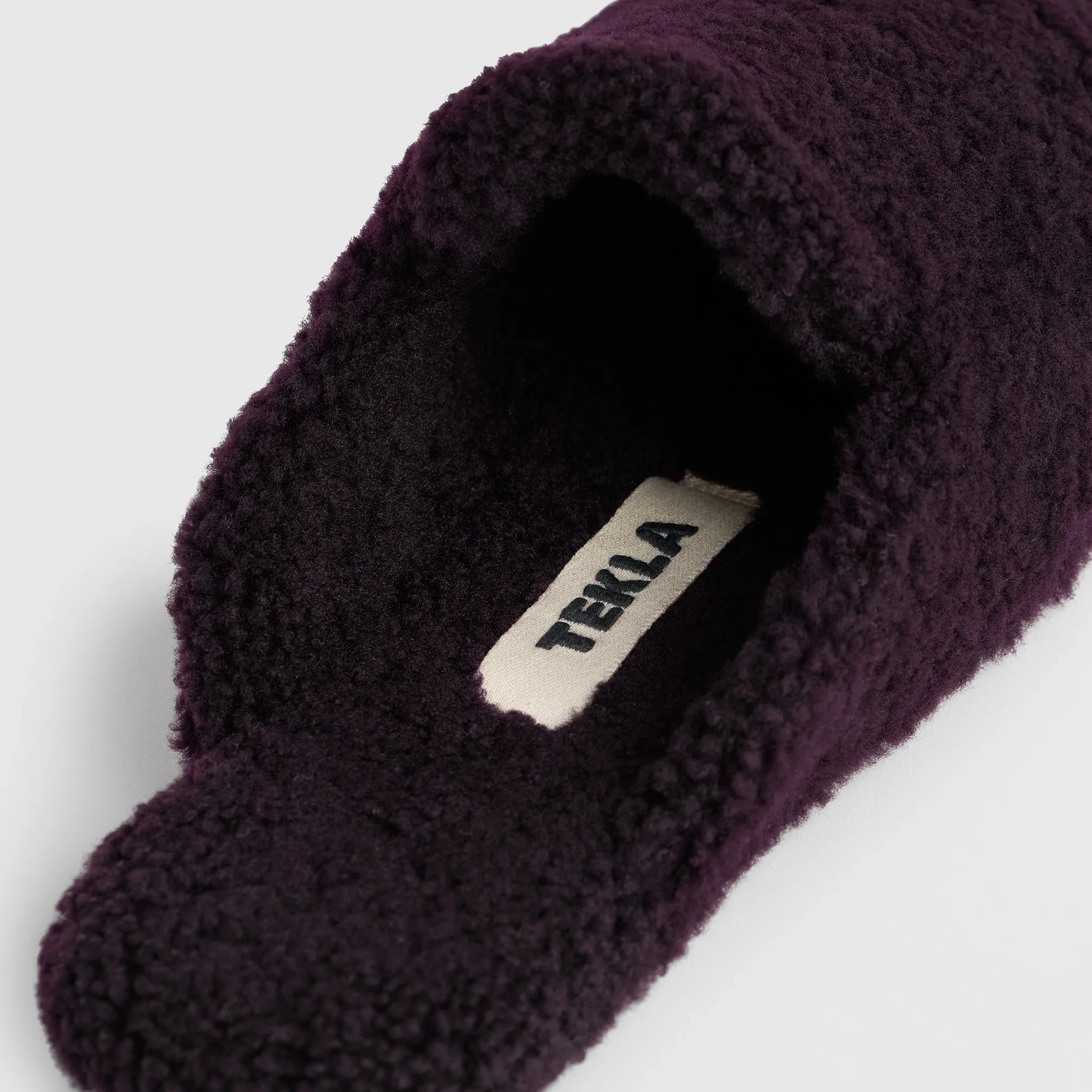 Shearling Wine tøfler - 6