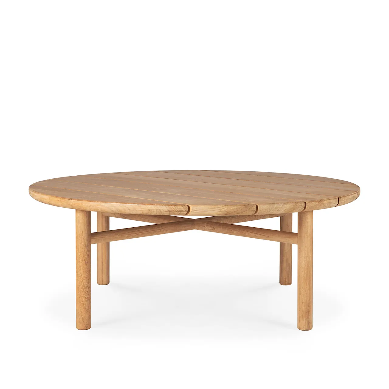 Quatro Outdoor Coffee Table -Teak Ø 68