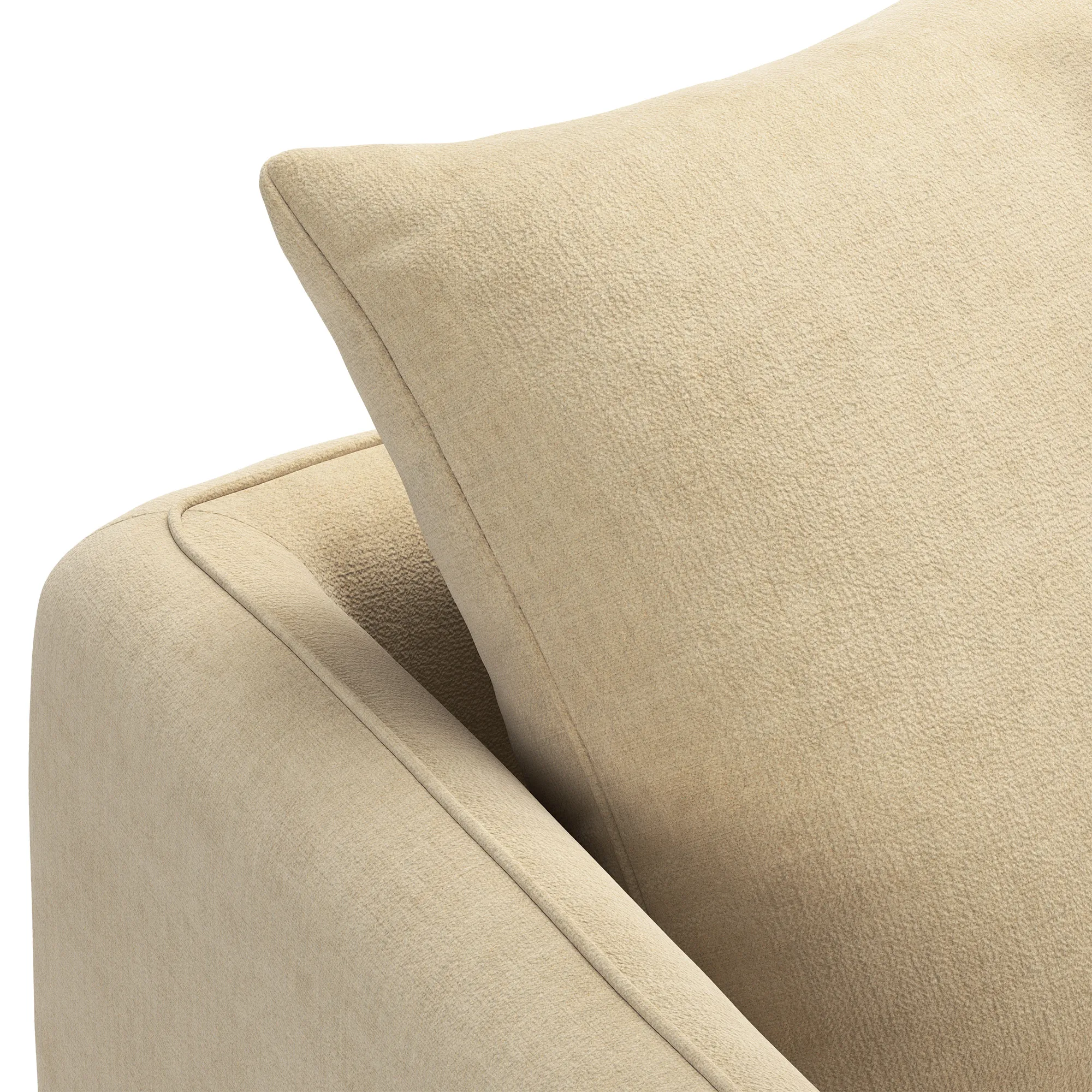 Pavarotti 01 3-seters sofa med fotskammel - 3