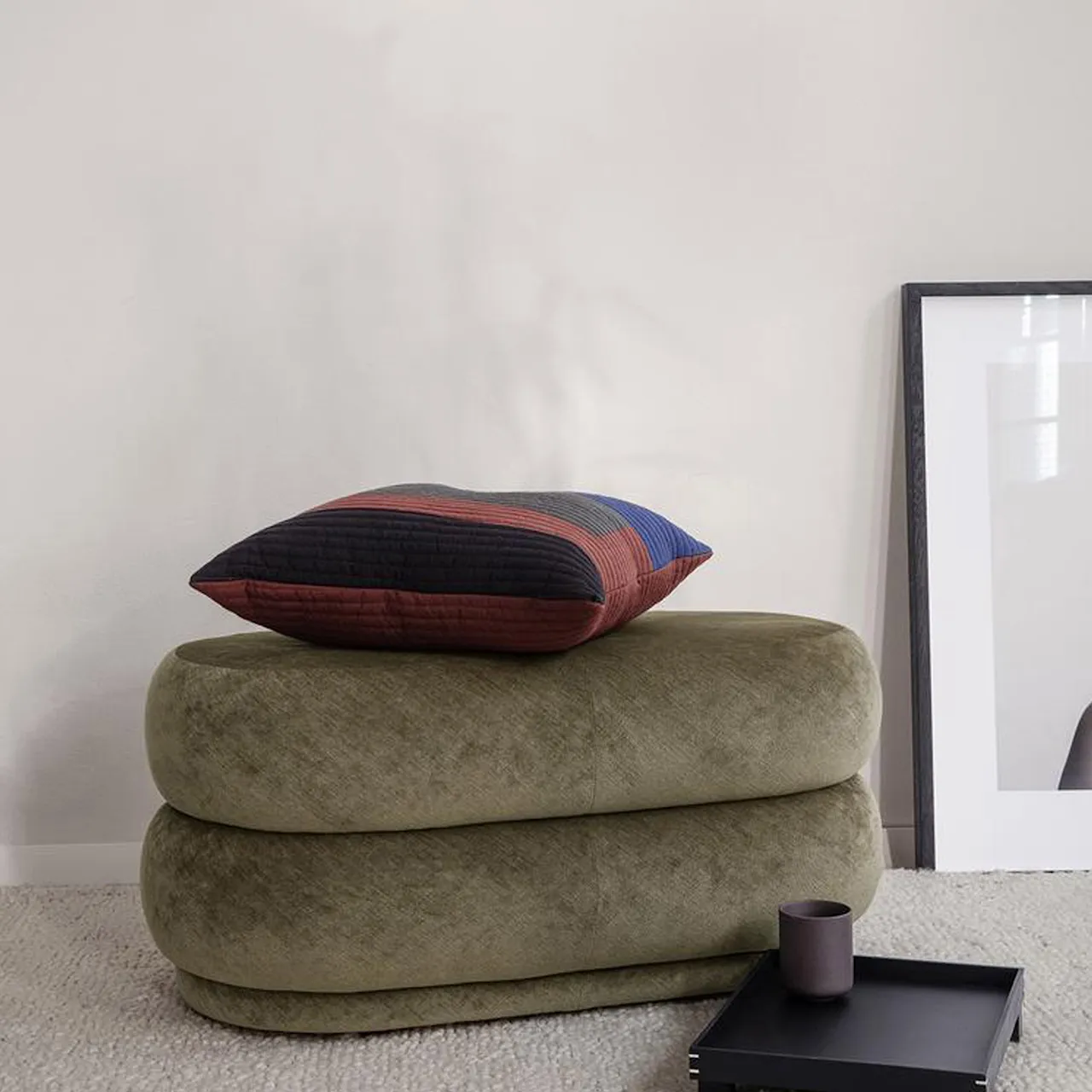 Pouf Oval puff