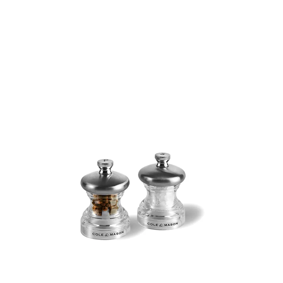 Button Salt & Pepper Mill Set