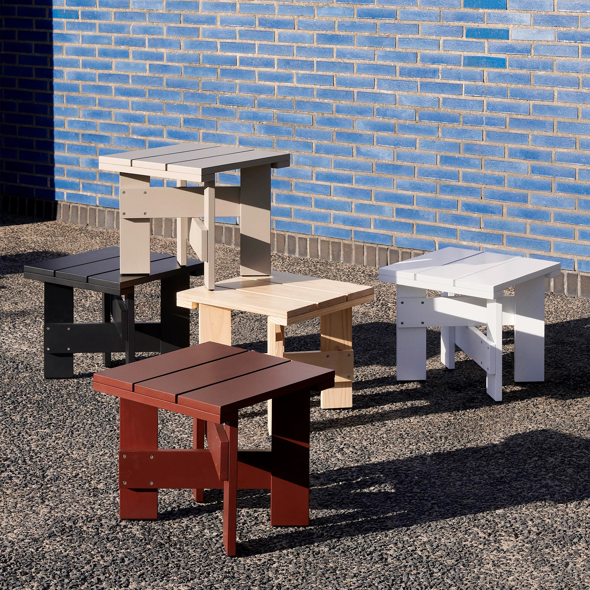 Crate Low Table 45 x 45 cm - HAY - Gerrit Rietveld - NO GA