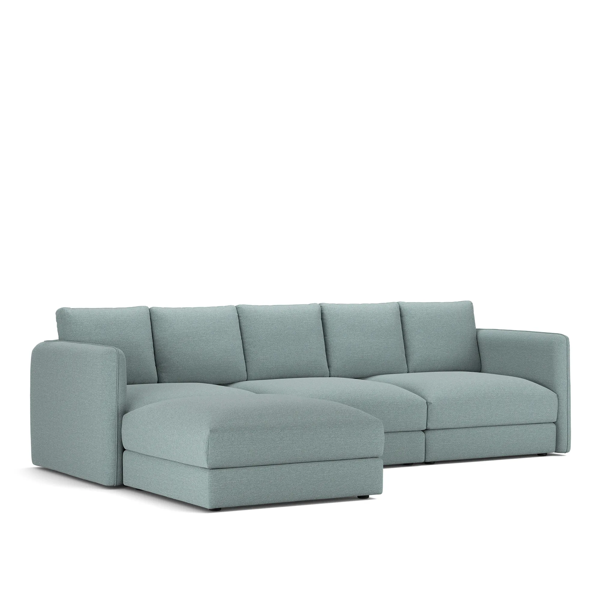 Pavarotti 02 3-seters sofa med fotskammel - 4