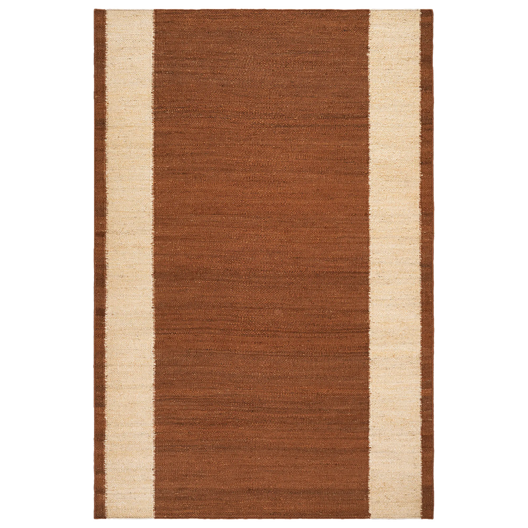 Jute Stripes Red teppe - 1