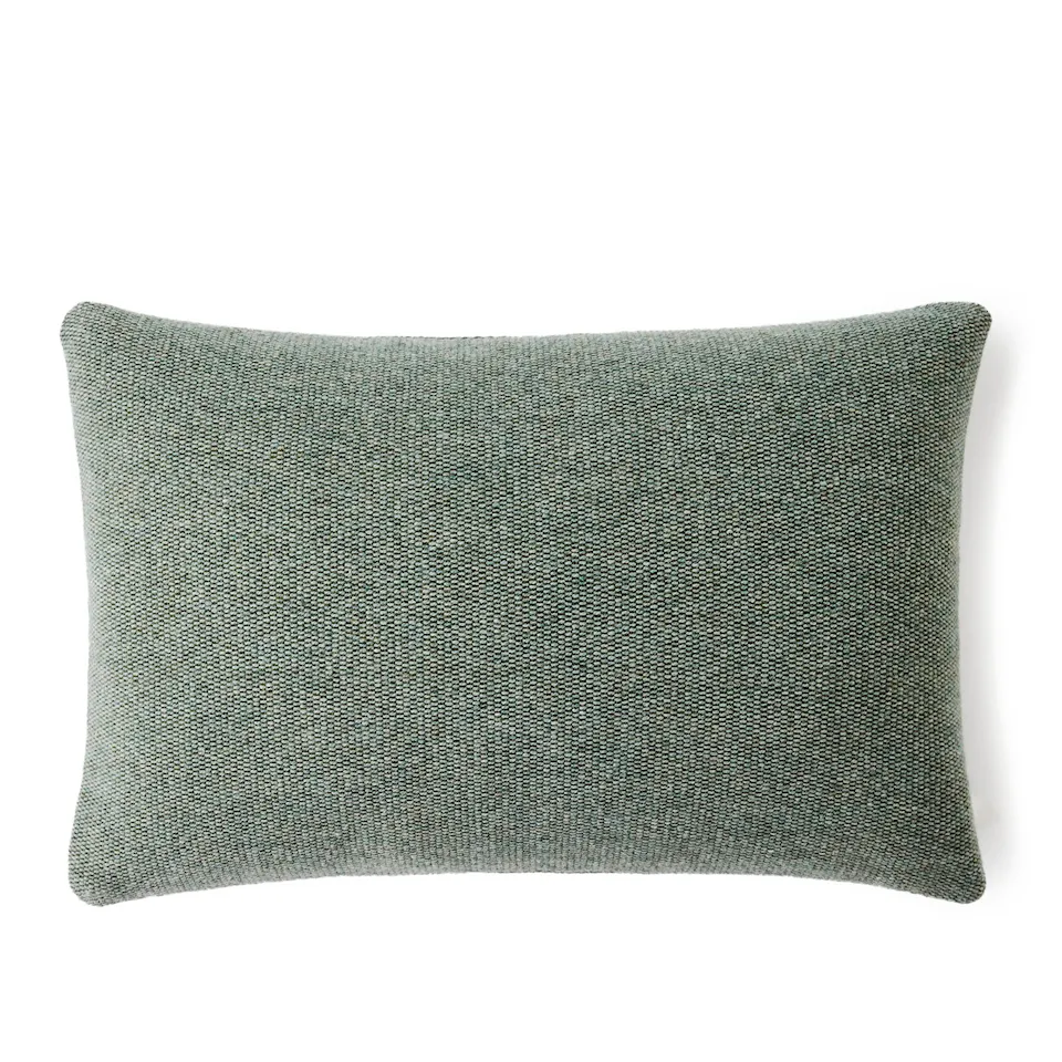 NO GA Wool Texture Cushion 60 x 40 cm - Guerina Jade Green