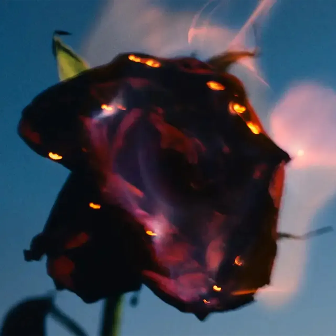 Burning Rose duftlys