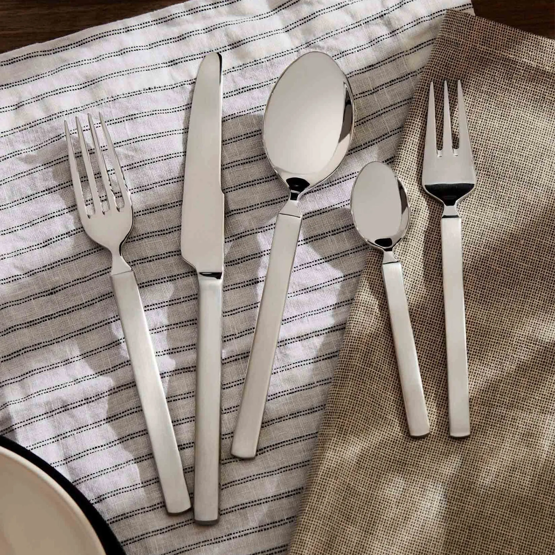 Dry 5 Pcs. Cutlery set - Alessi - Achille Castiglioni - NO GA