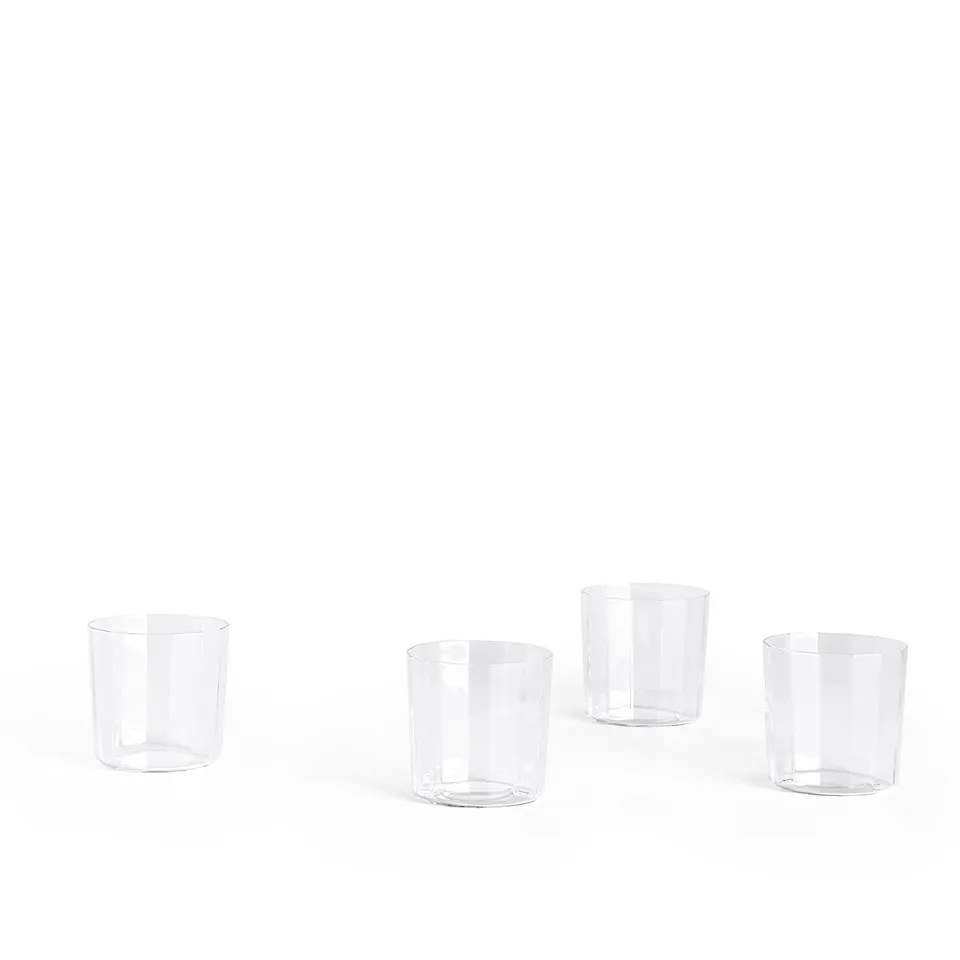 Angle drikkeglass Wide 4-pakning