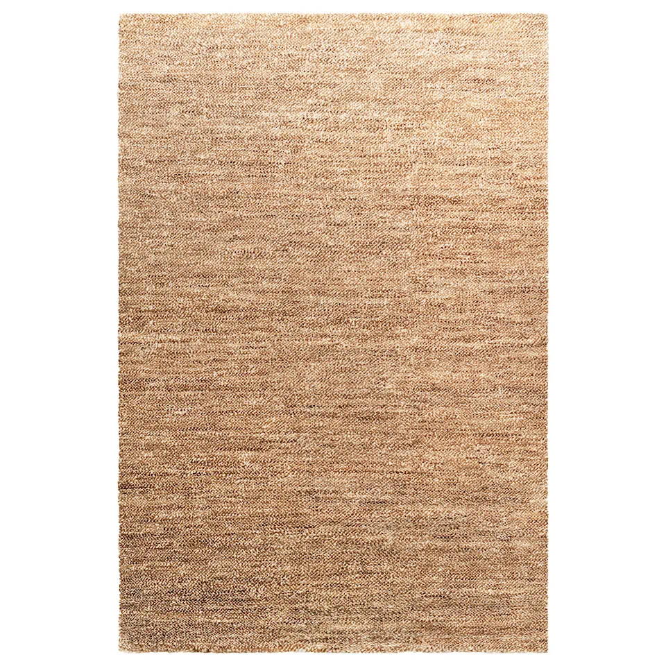 Savanna Jute/Cream ull- og juteteppe