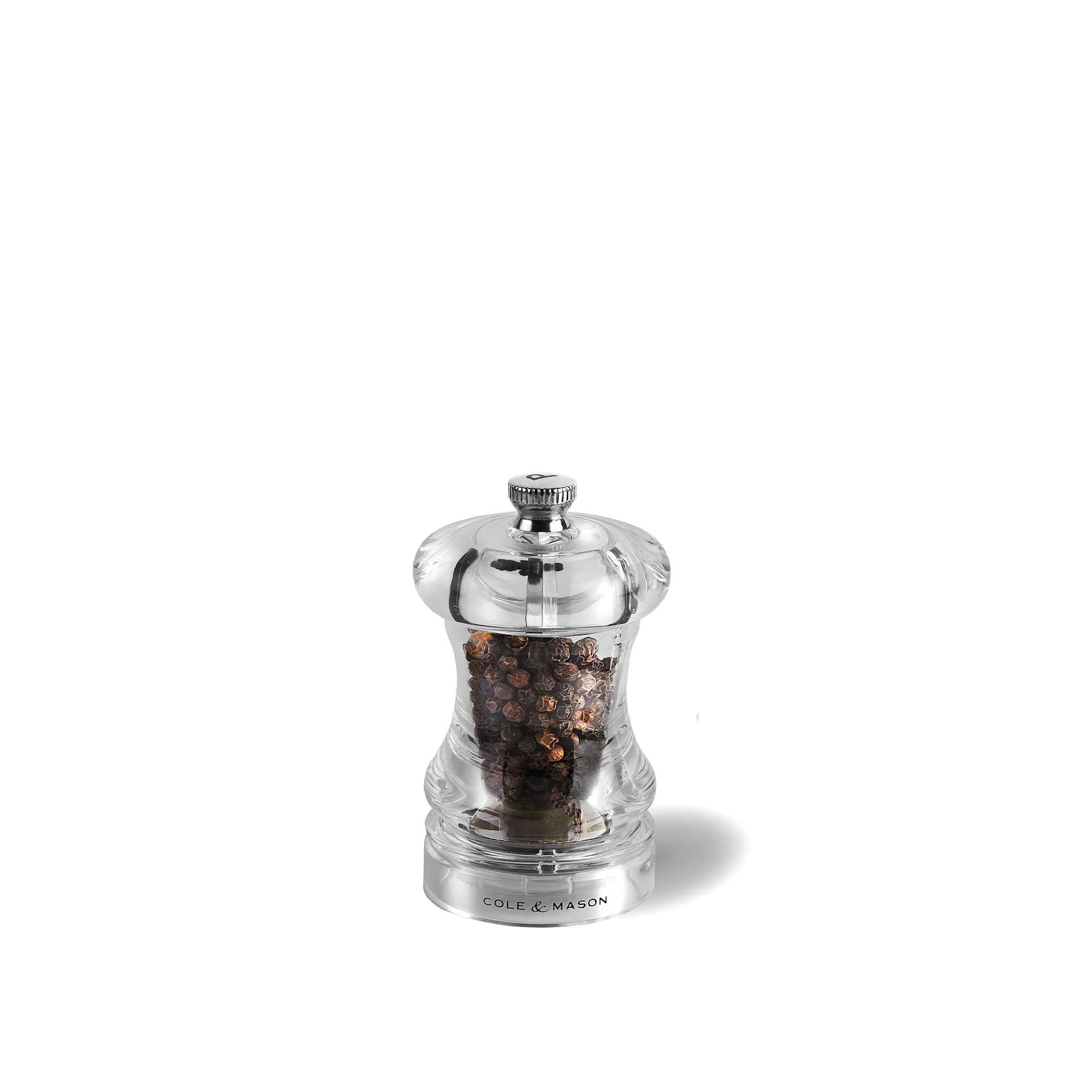 Acrylic Capstan Pepper Mill - Cole & Mason - NO GA