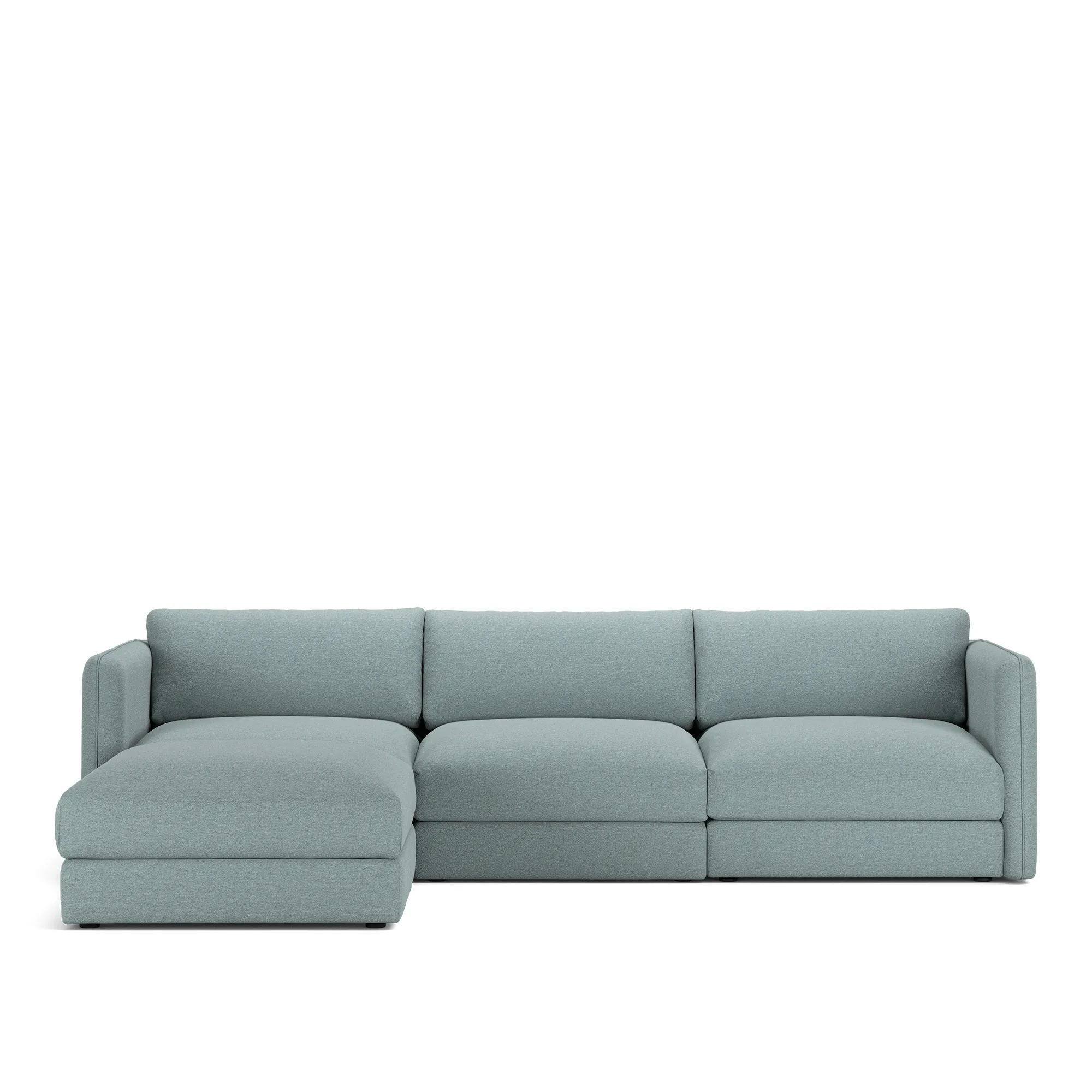 Pavarotti 03 3-seters sofa med fotskammel - 1