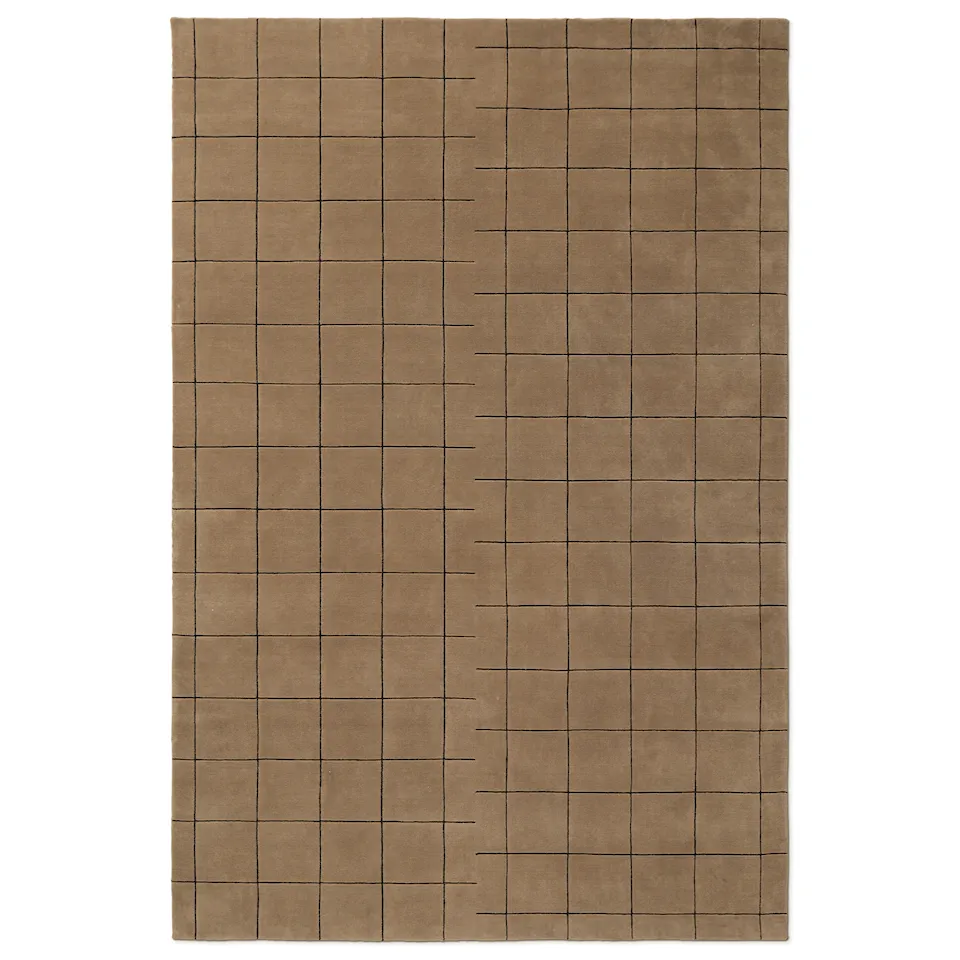 Grid Chestnut/Black ullteppe