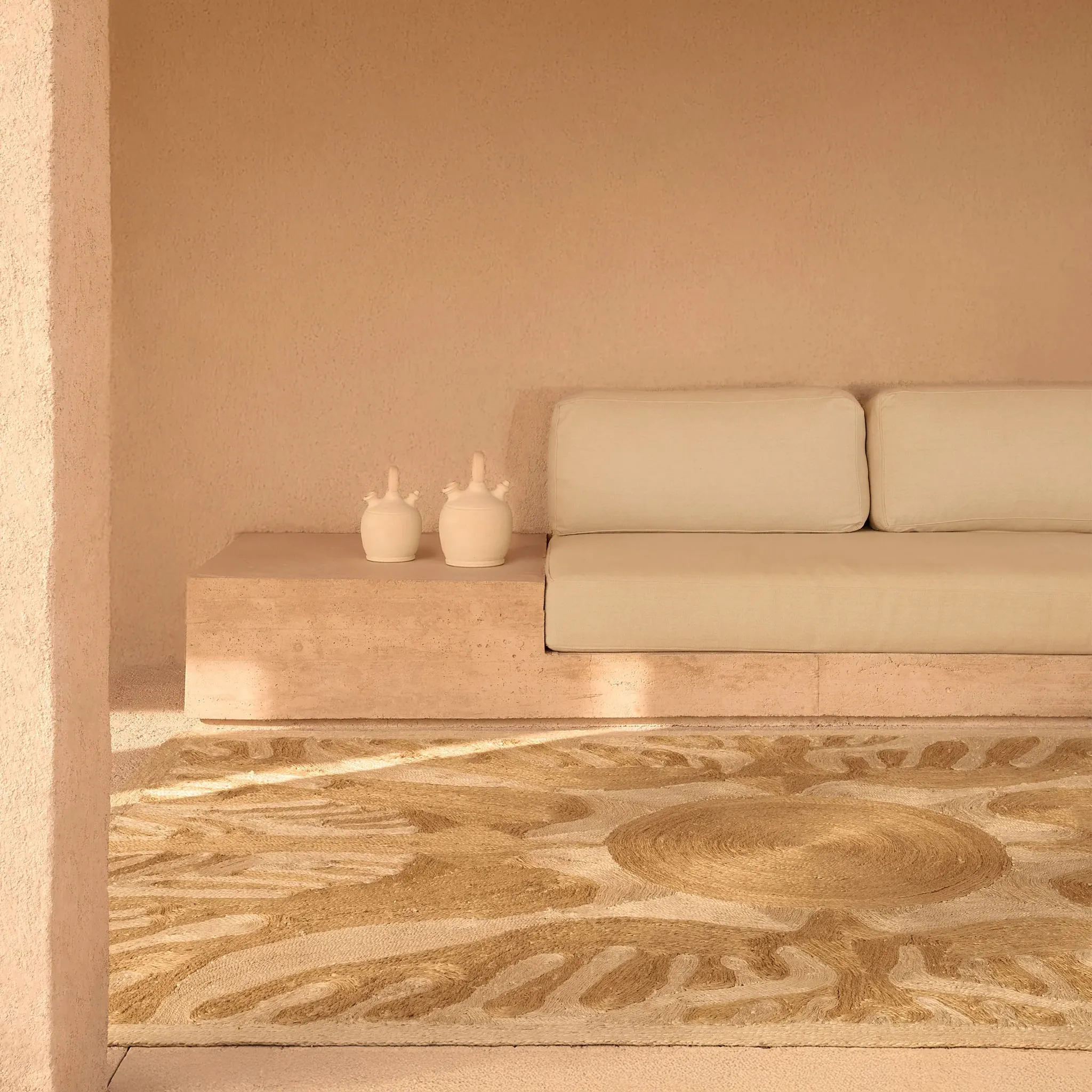 Lucia Eames Sunbirds Natural juteteppe - 2