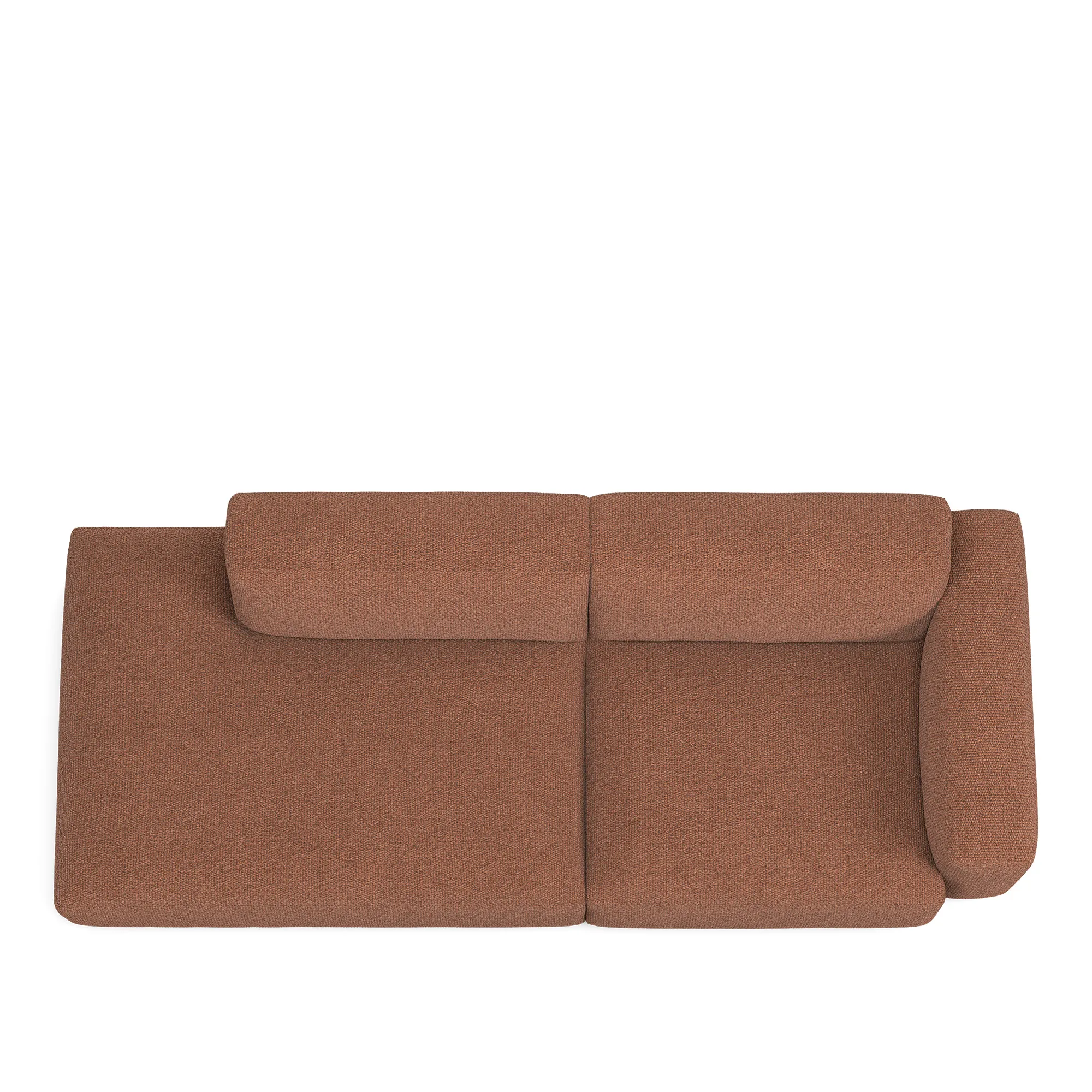 Brick 2-seters sofa åpen ende venstre - 8