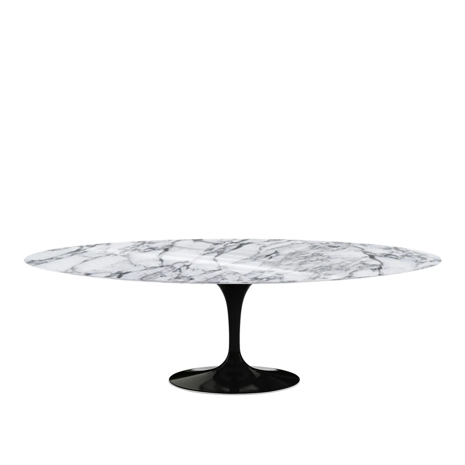 Saarinen Oval spisebord 244 cm Black - Knoll - Eero Saarinen - NO GA