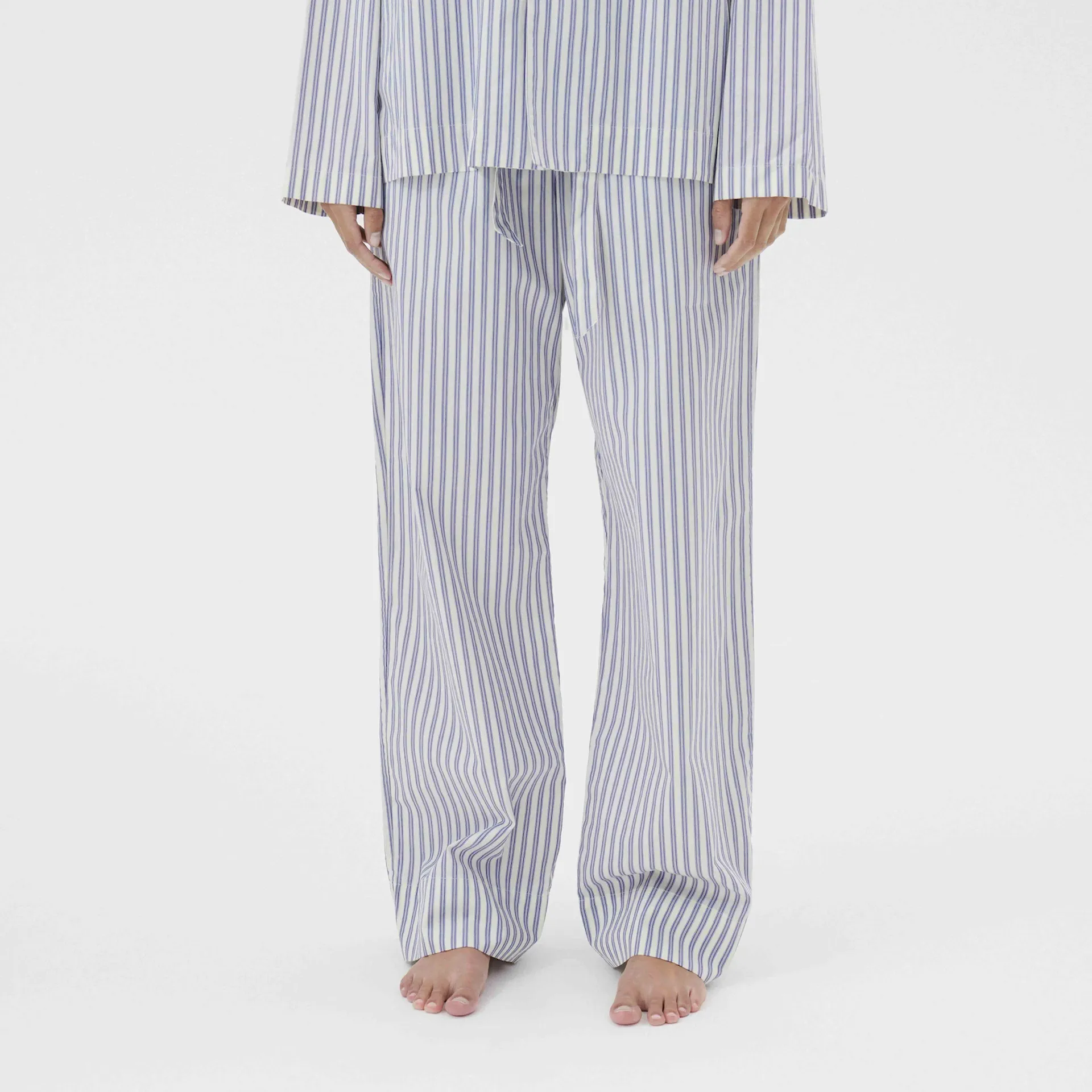 Poplin Pyjamas Pants Skagen Stripes - TEKLA - NO GA