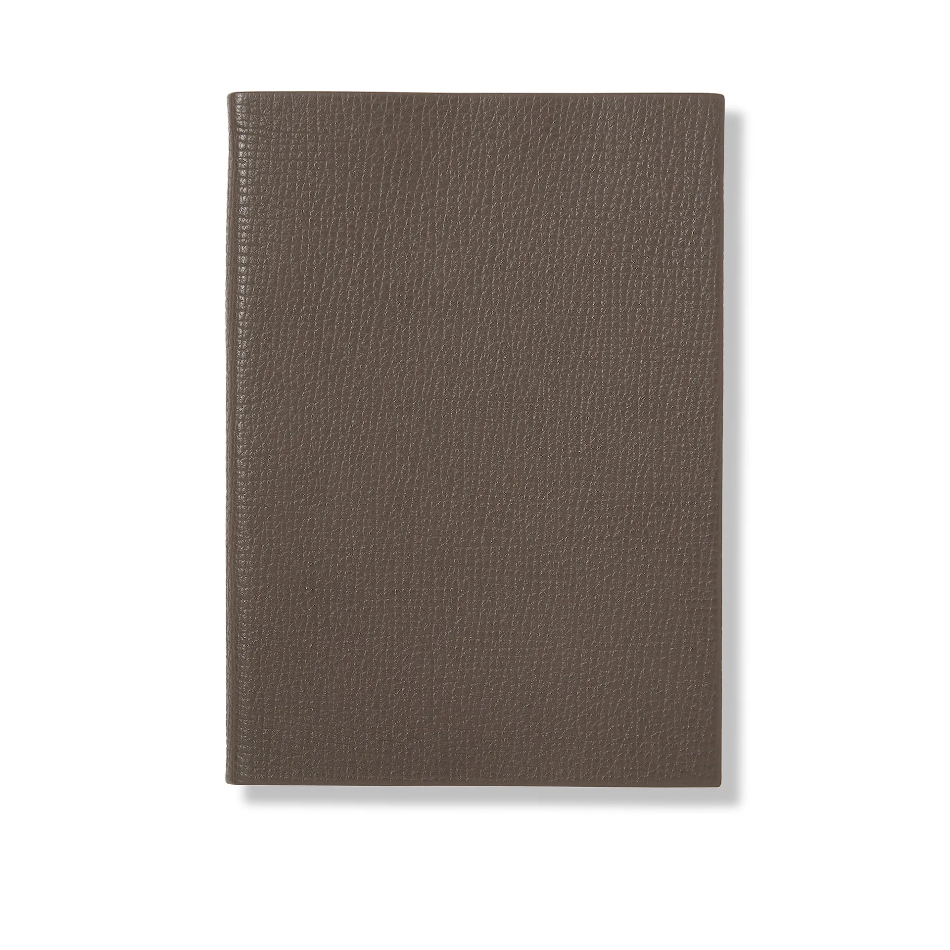 Ludlow Soho Notebook - Dark Taupe - Smythson - NO GA