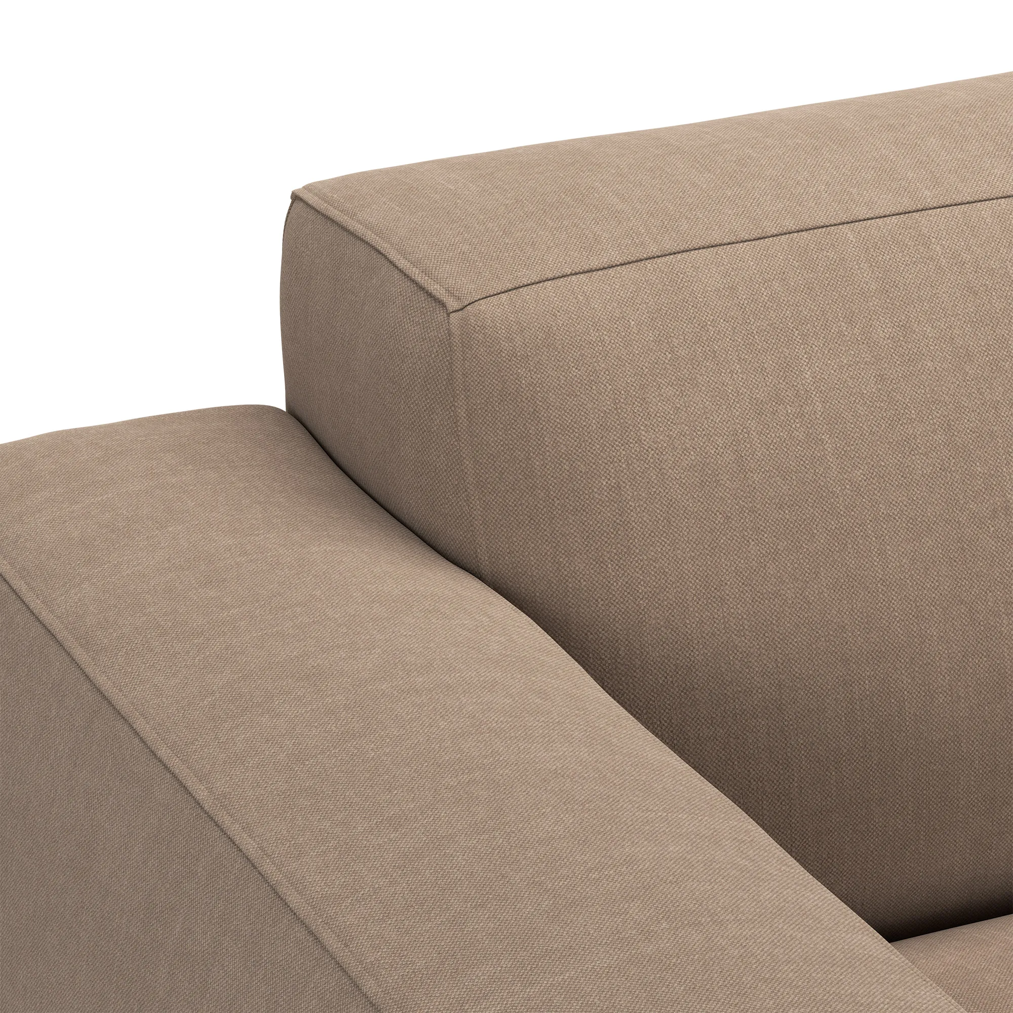Brick 3-seters sofa sjeselong åpen ende venstre - 5
