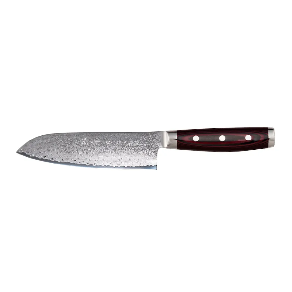 Yaxell Super Gou Santoku kniv 16,5 cm