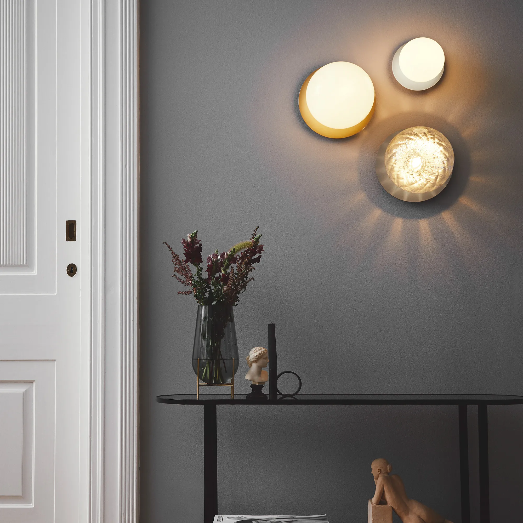 Liila 1 Large vegg- og taklampe - 6