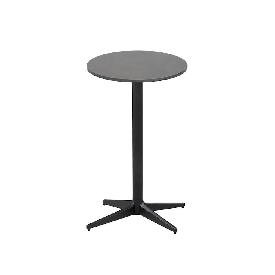 Drop cafebord dia.45 cm  dark grey structure