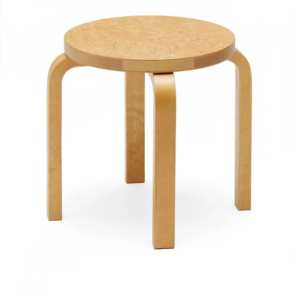 Stool NE60 Curly Birch Exclusive Edition krakk