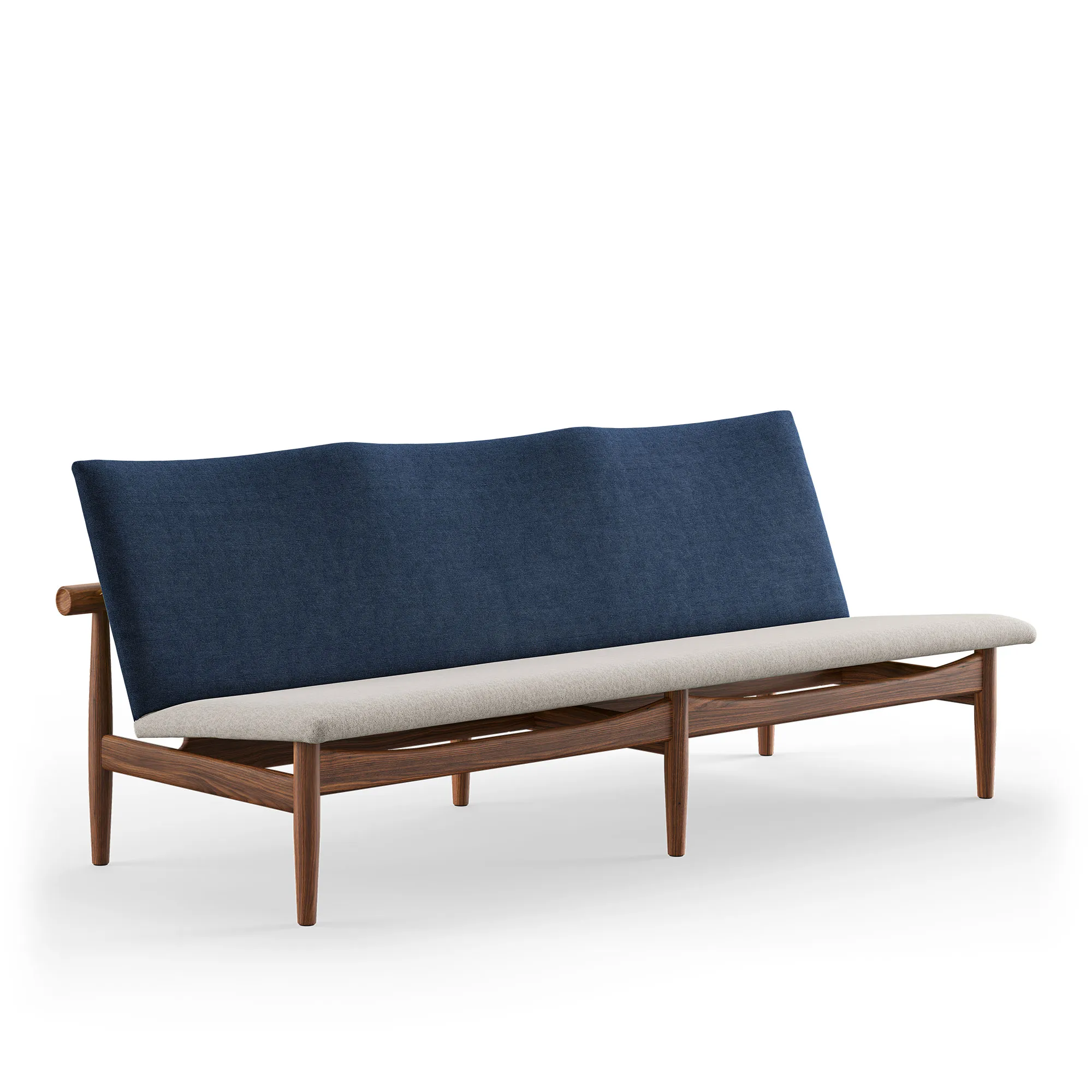 Japan sofa 3 sits Walnut - 1