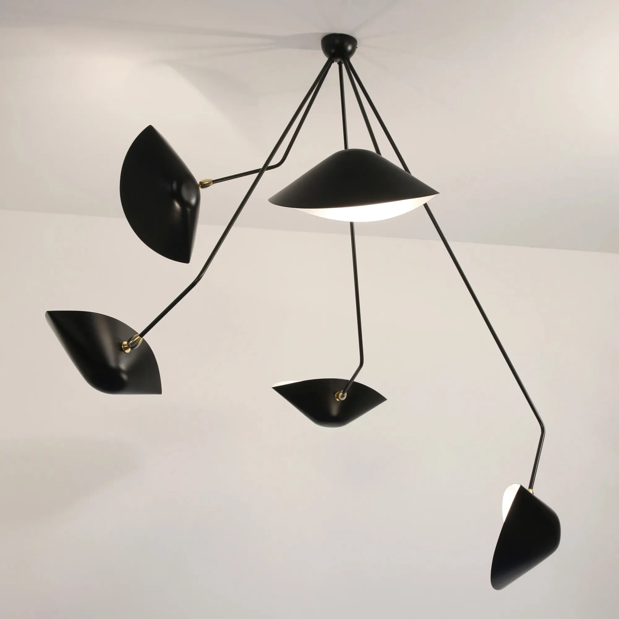 Spider Curved taklampe - 2