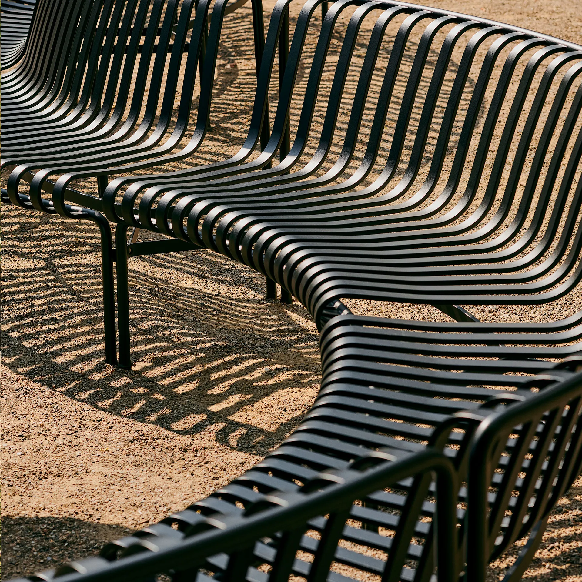 Palissade Park Dining Bench - Set of Two - HAY - Ronan & Erwan Bouroullec - NO GA