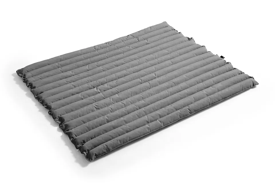 Vattert pute for travers loungebenk med og uten armlener - Black Pepper