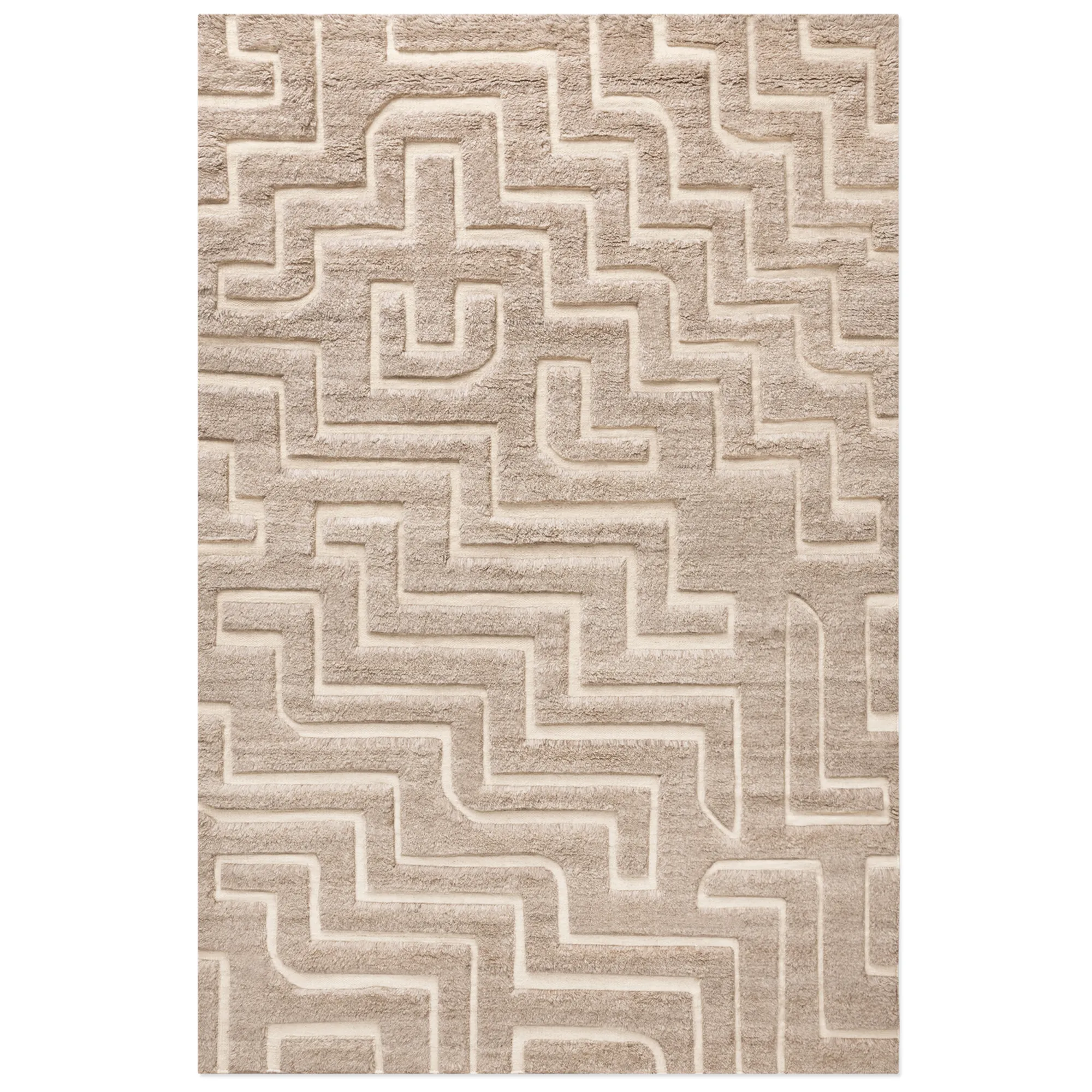Boho 02 Taupe Mix ullteppe - 1