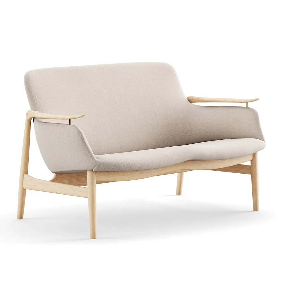 53 sofa Clear oiled oak