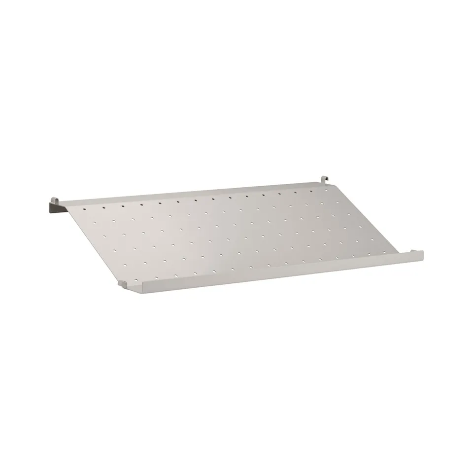 Skohylle i metall 58x30cm beige