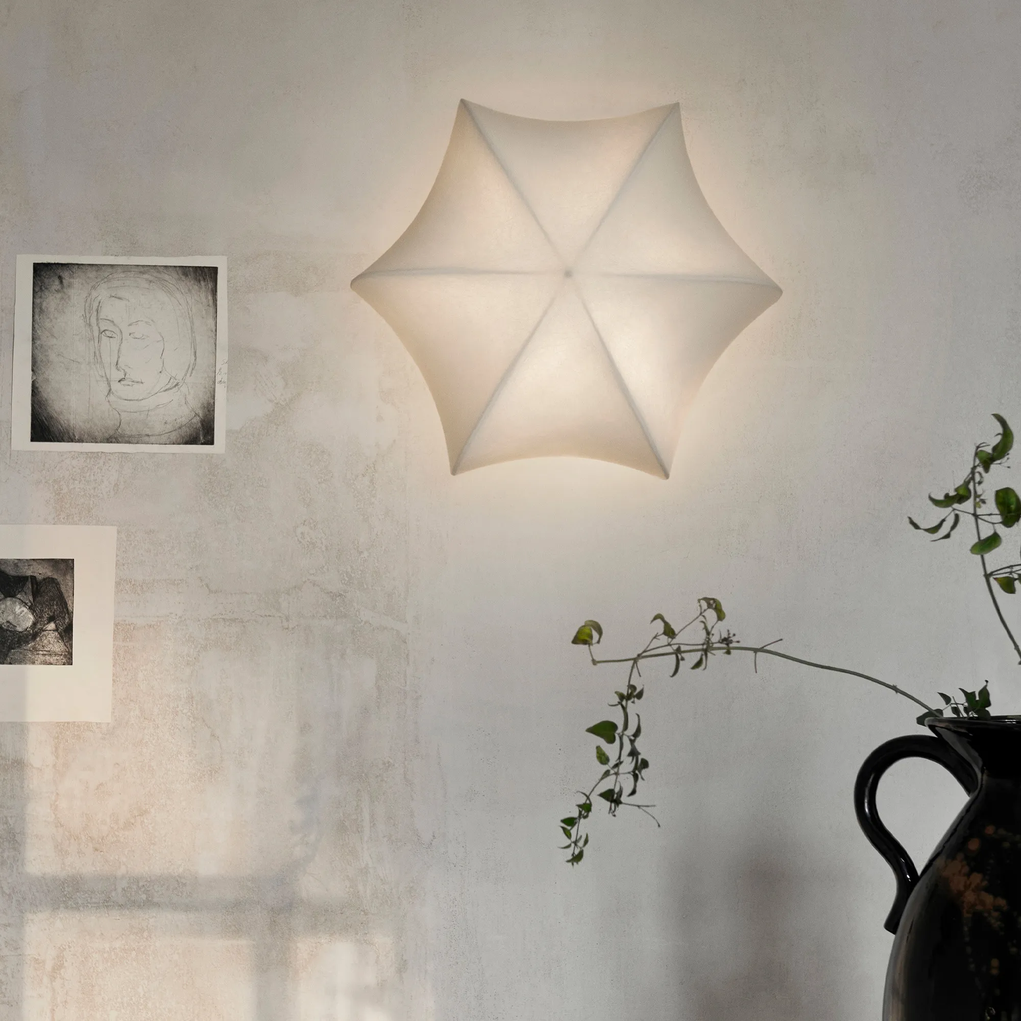 Poem taklampe/vegglampe - 4